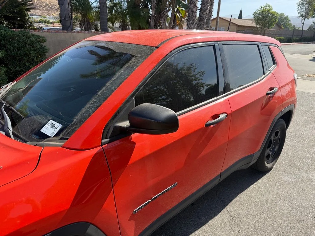 Used 2018 Orange Jeep Sport image 6