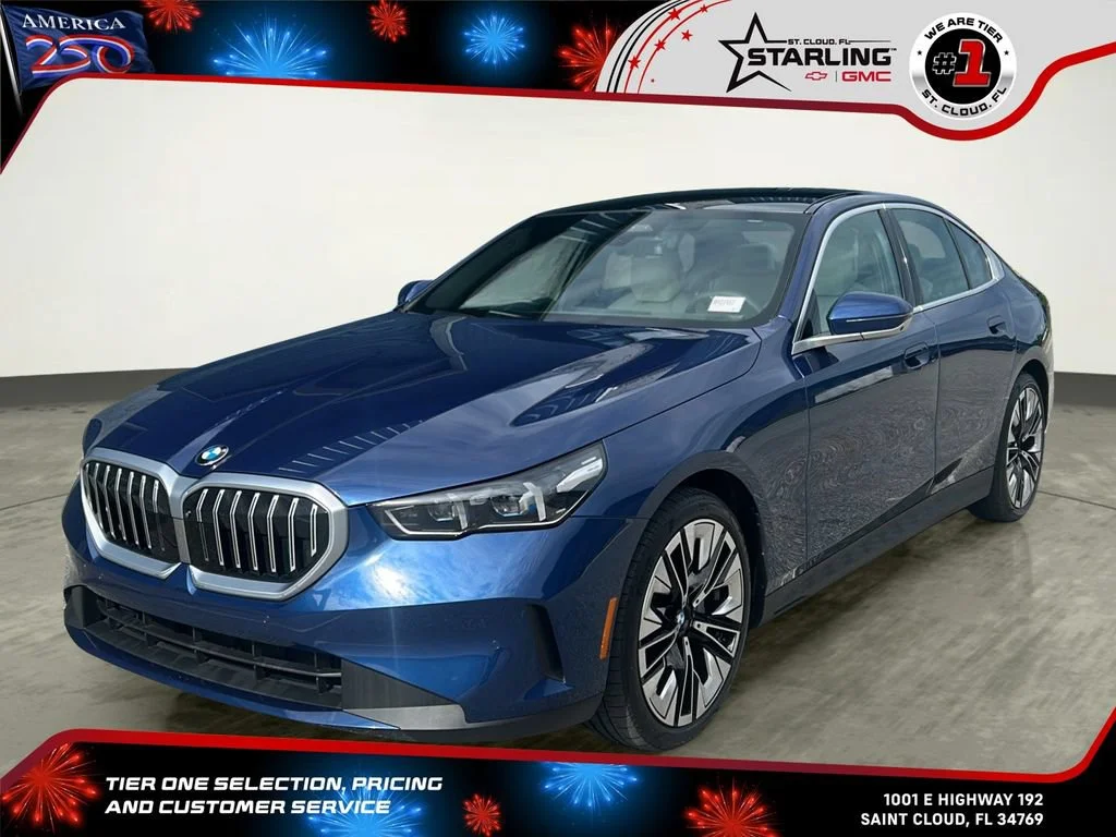 Used 2024 Blue BMW xDrive image 1