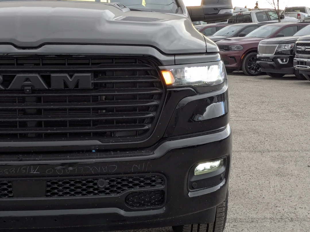 New 2026 Black RAM Sport - - Panoramic Sunroof - Sport Performance Hood - Hurricane Turbo - 3.92 Axle & More! image 10