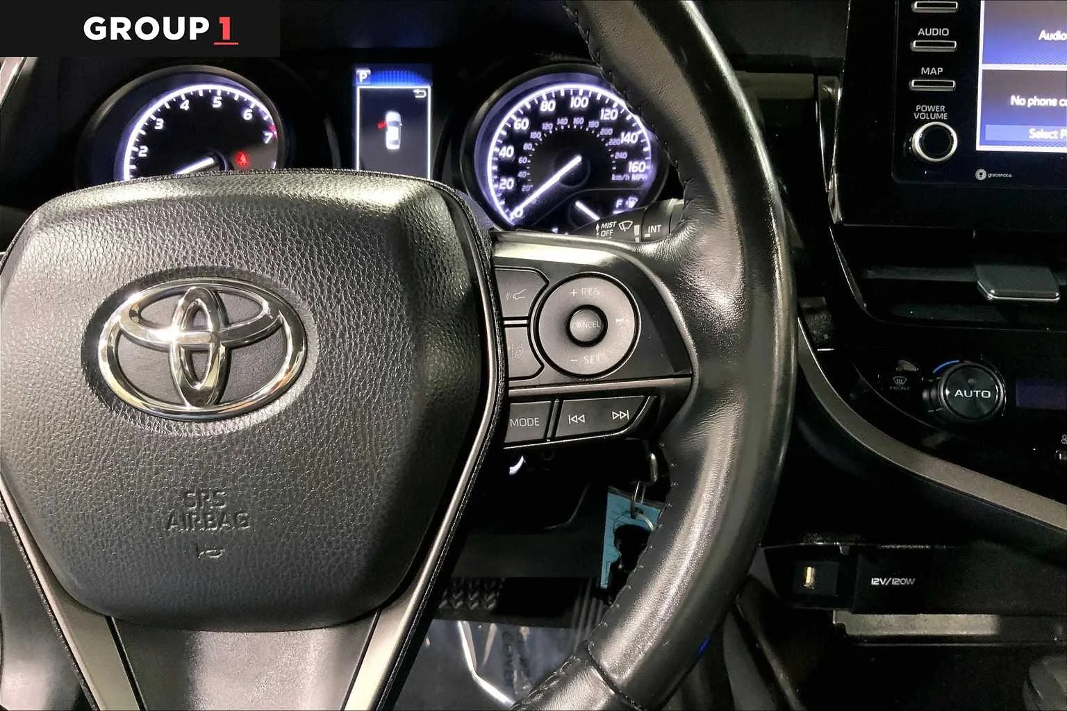 Certified Used 2024 Cavalry Blue Toyota SE image 25