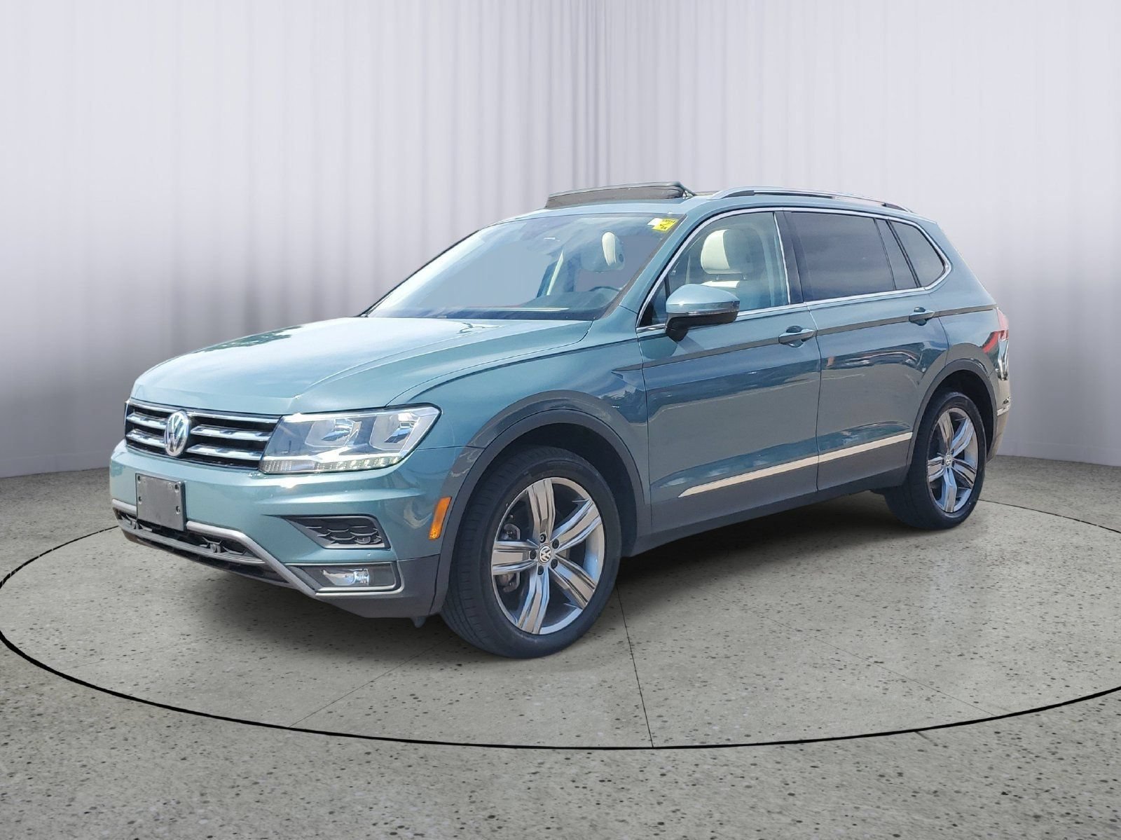 Used 2021 Blue Volkswagen 2.0T SEL image 2