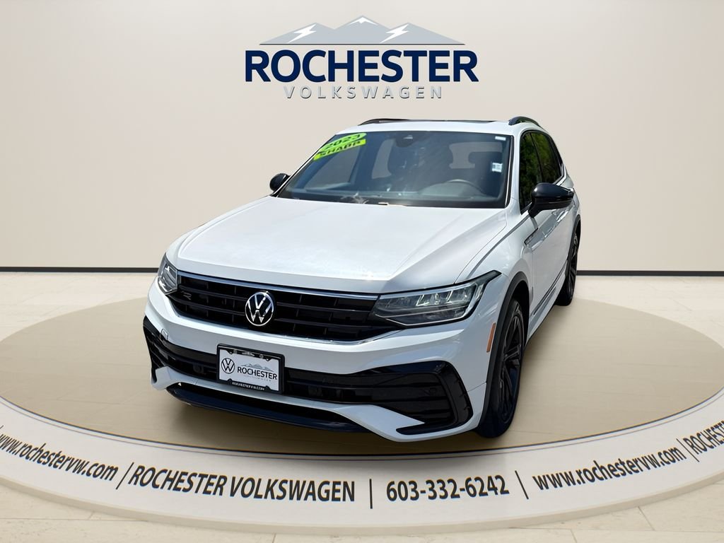 Used 2023 Opal White Volkswagen 2.0T SE R-Line Black image 1