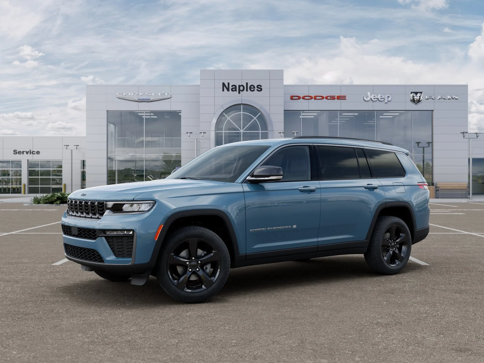 New 2026 Steel Blue Jeep Limited image 2