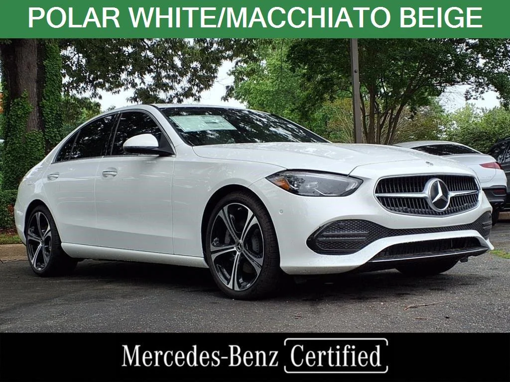 Used 2025 Polar White Mercedes-Benz C 300 image 2