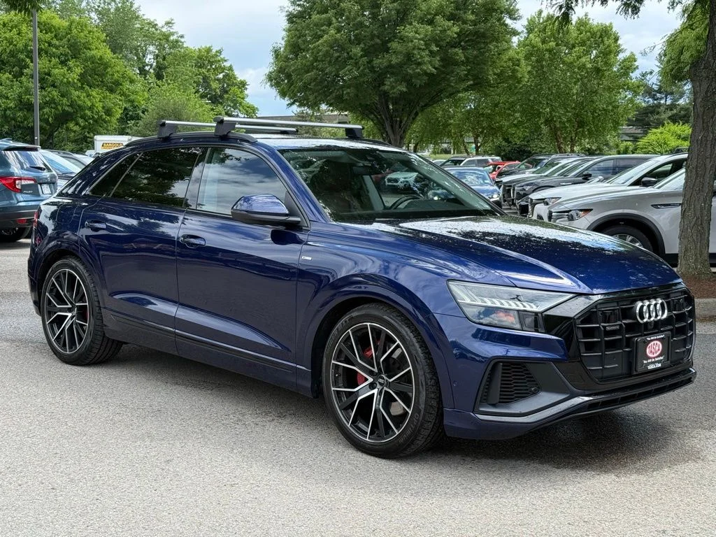 Used 2019 Blue Audi 3.0T Premium Plus image 4