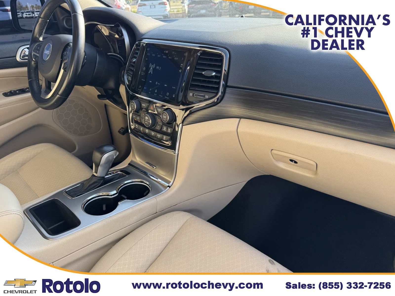 Used 2022 Bright White Clearcoat Jeep Laredo E image 7