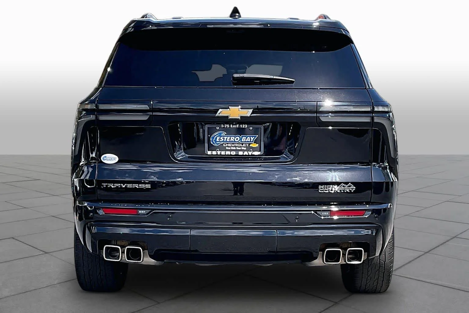 Used 2025 Mosaic Black Metallic Chevrolet FWD High Country image 8