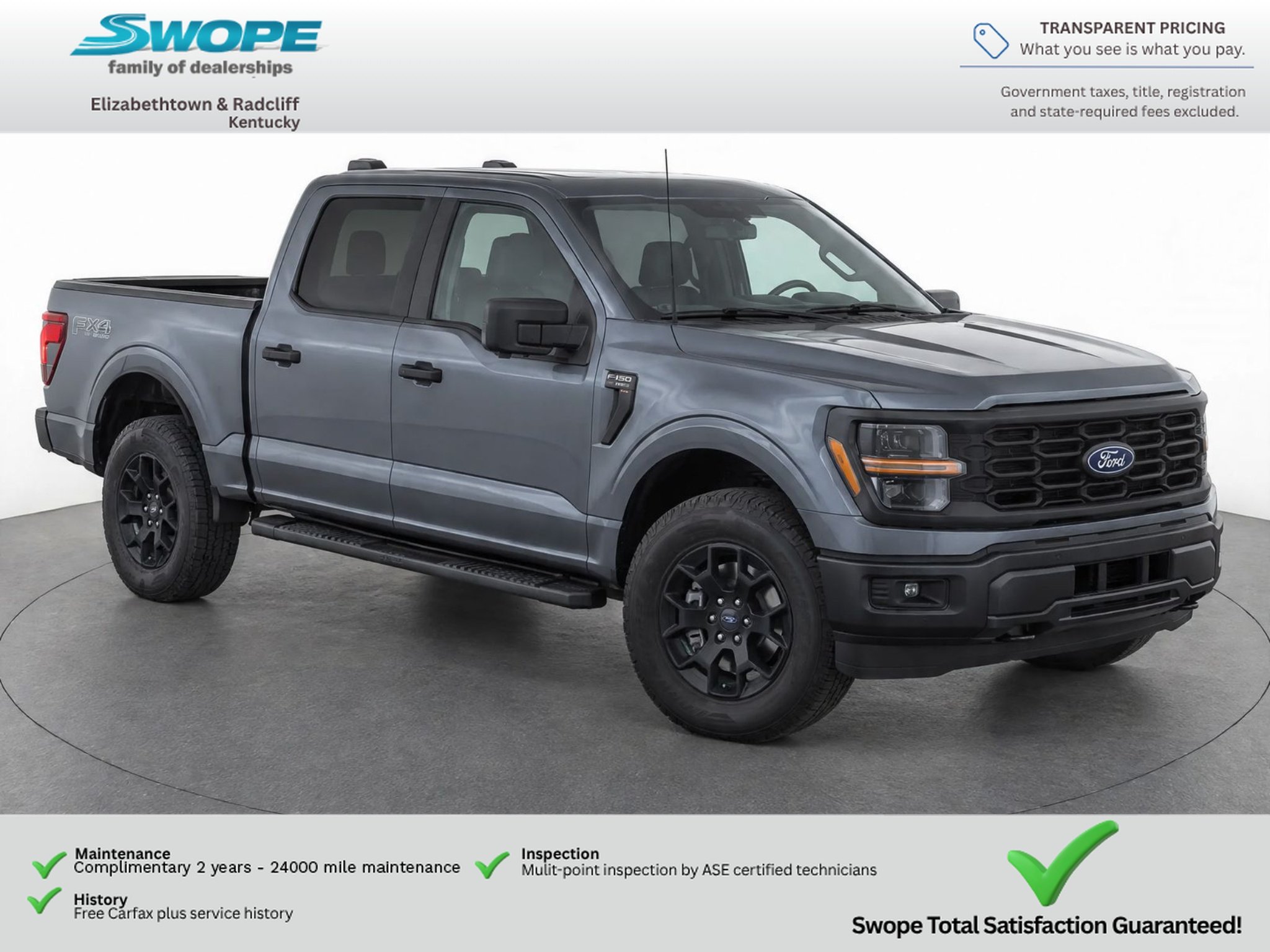 Used 2026 Carbonized Gray Metallic Ford STX image 3