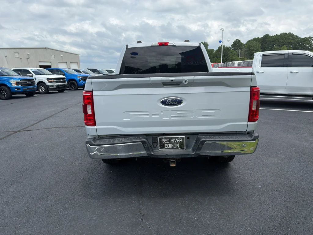 Used 2021 Space White Metallic Ford XLT image 6