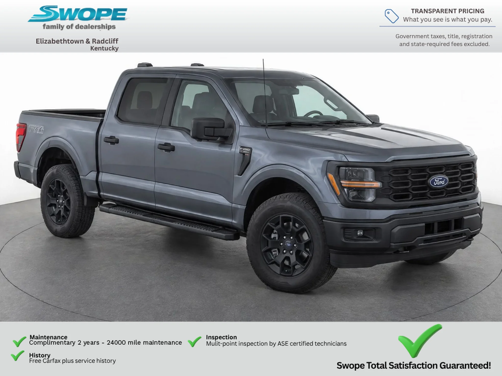 Used 2026 Carbonized Gray Metallic Ford STX image 3