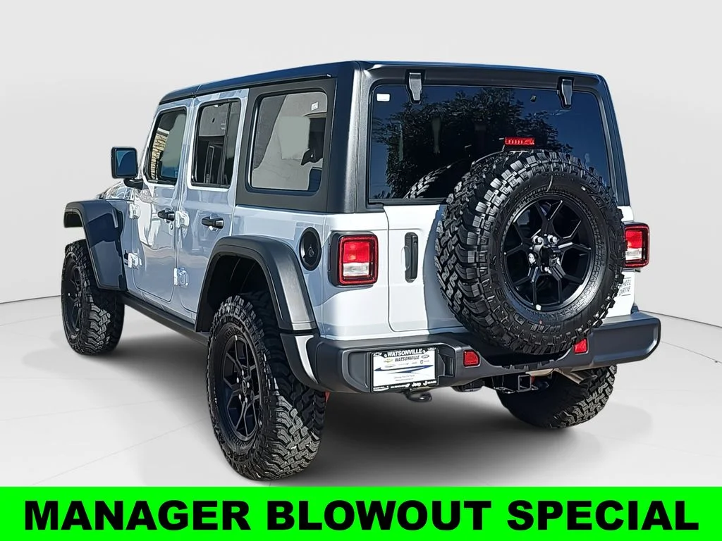 New 2026 Bright White Clear-Coat Exterior Paint Jeep Willys image 5