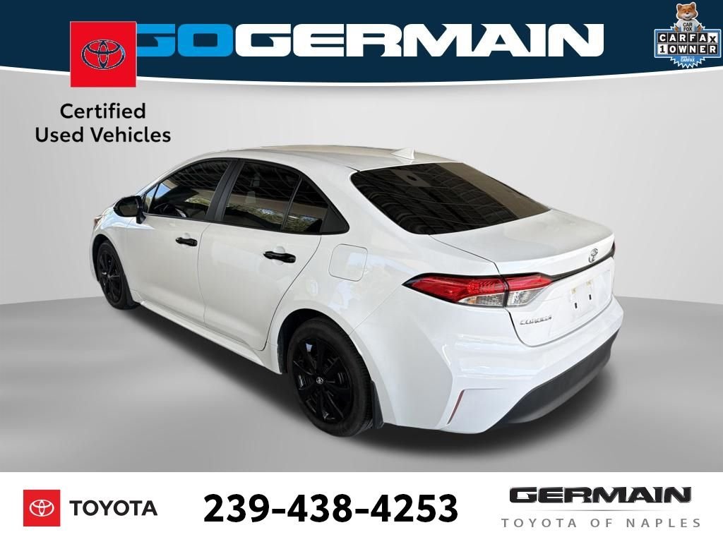 Used 2025 White Toyota LE image 8