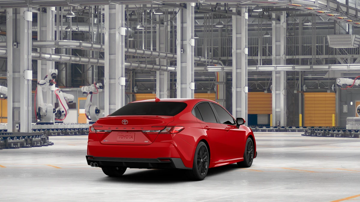 New 2026 Supersonic Red Toyota SE image 9