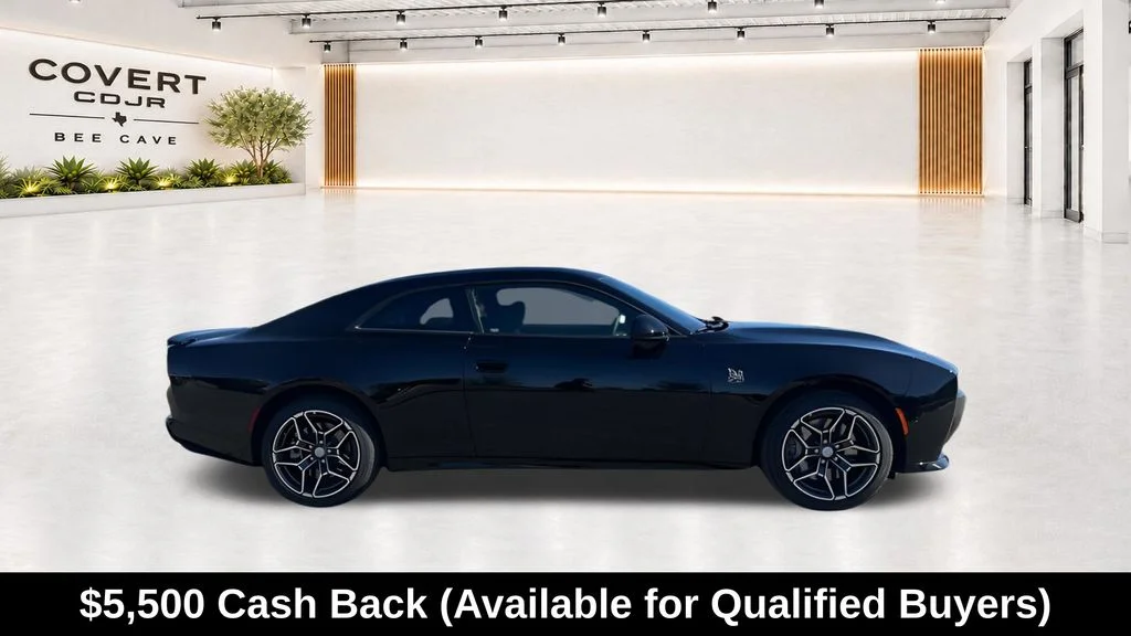 New 2026 Diamond Black Crystal Pearlcoat Dodge Scat Pack Plus image 14