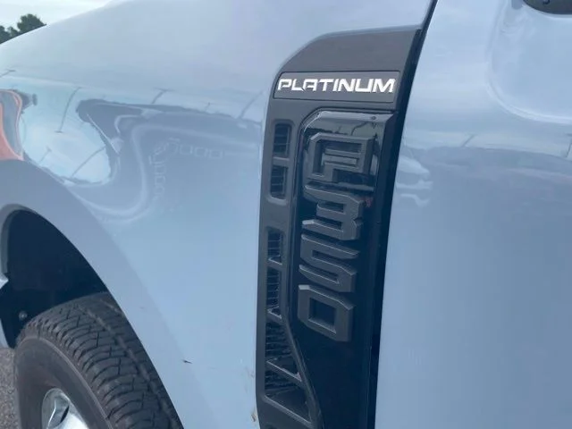 New 2026 Glacier Gray Metallic Tri-Coat Ford F-350® Platinum® image 50