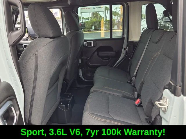 Certified Used 2024 Gray Jeep Sport image 14