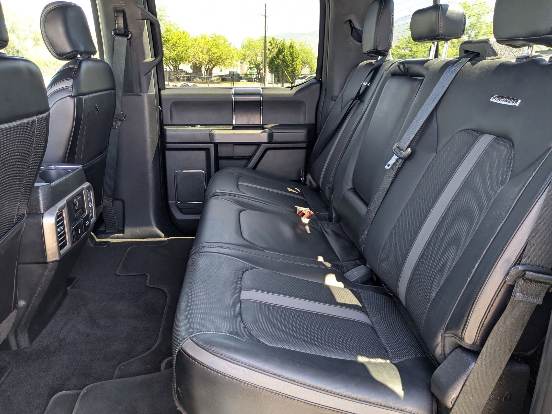 Used 2018 Shadow Black Ford Platinum image 34