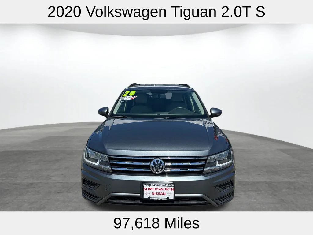 Used 2020 Volkswagen Tiguan S with VIN 3VV0B7AX9LM156362 for sale in Somersworth, NH