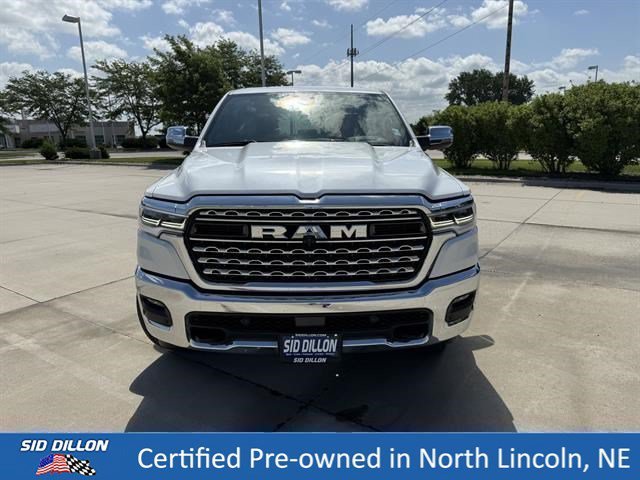 Used 2025 Ivory White Tri-Coat Pearlcoat Ram Limited image 4