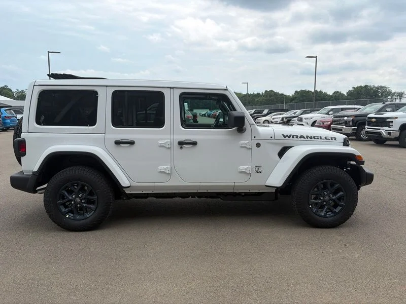 New 2026 Bright White Clearcoat Jeep 85th Anniversary Edition image 2