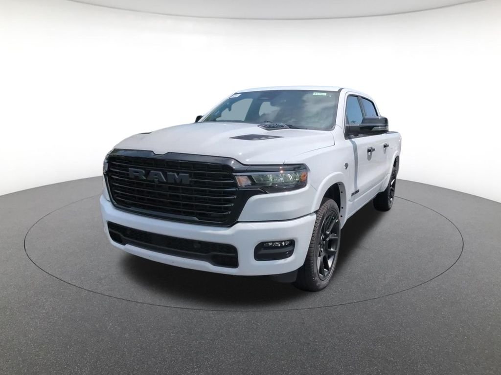 New 2026 Bright White Clear-Coat Exterior Paint RAM Laramie image 12