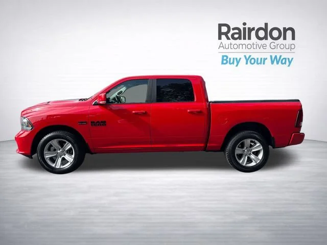 Used 2016 Flame Red Clearcoat Ram Sport image 4