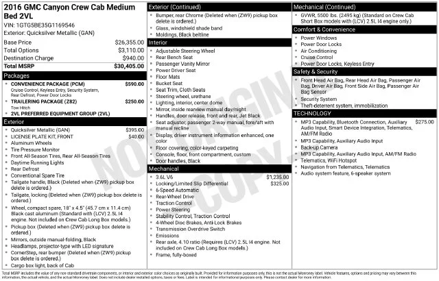Used 2016 Silver GMC Base image 16