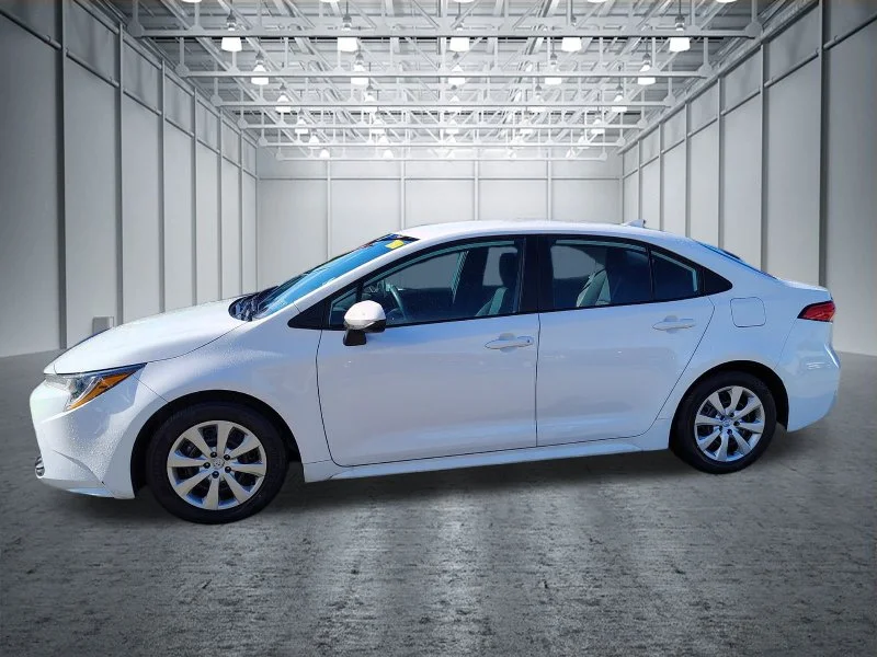 Used 2026 White Toyota LE image 8
