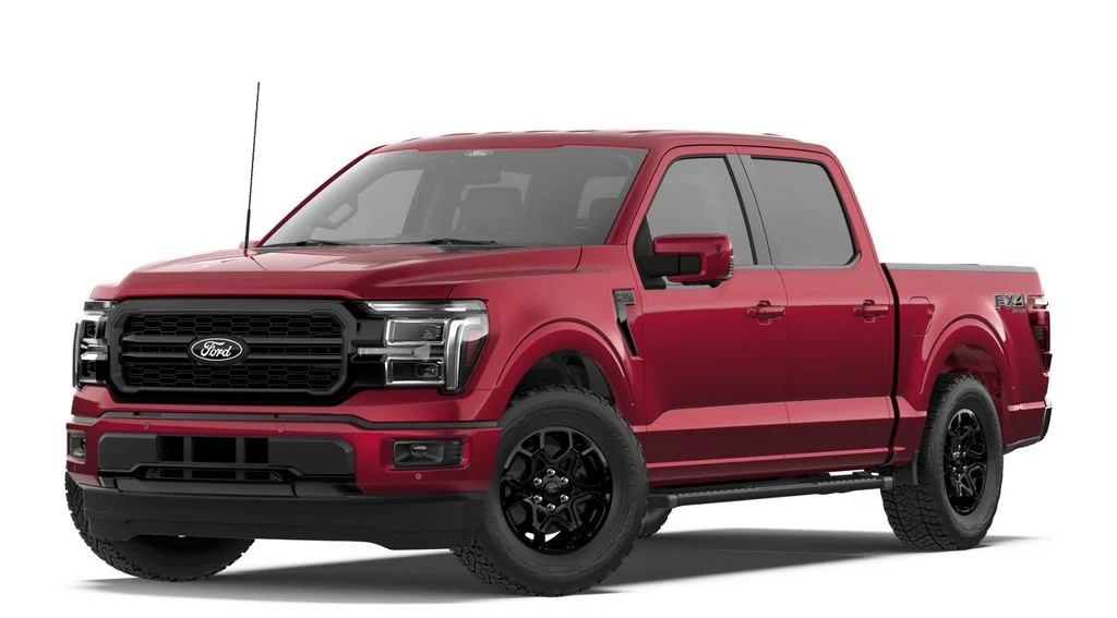 New 2026 Ruby Red Metallic Tinted Clearcoat Ford Lariat image 1