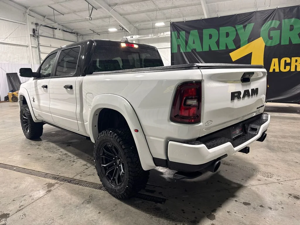 New 2026 Bright White Clear-Coat Exterior Paint RAM Big Horn image 5