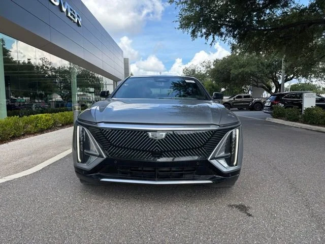 Used 2024 Argent Silver Metallic Cadillac Tech image 2