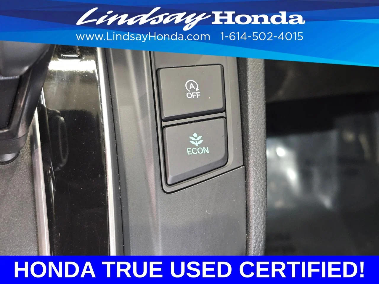 Certified Used 2020 Aegean Blue Metallic Honda EX-L image 20
