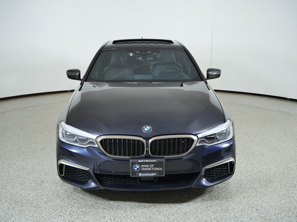 Used 2018 Carbon Black Metallic BMW M550i xDrive image 17