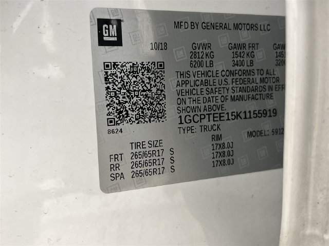 2019 Chevrolet Colorado ZR2 - Photo 39