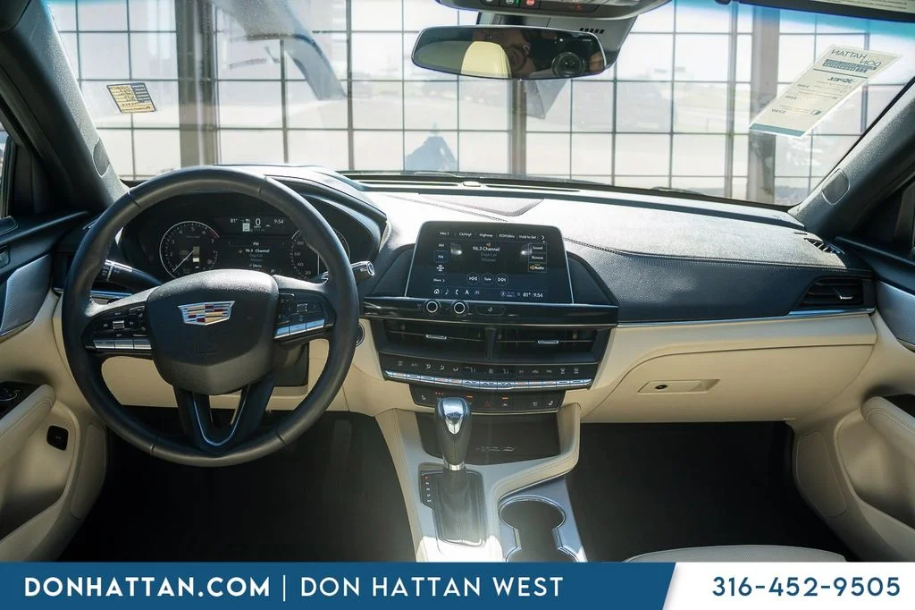 Used 2023 Blue Cadillac Premium Luxury image 4
