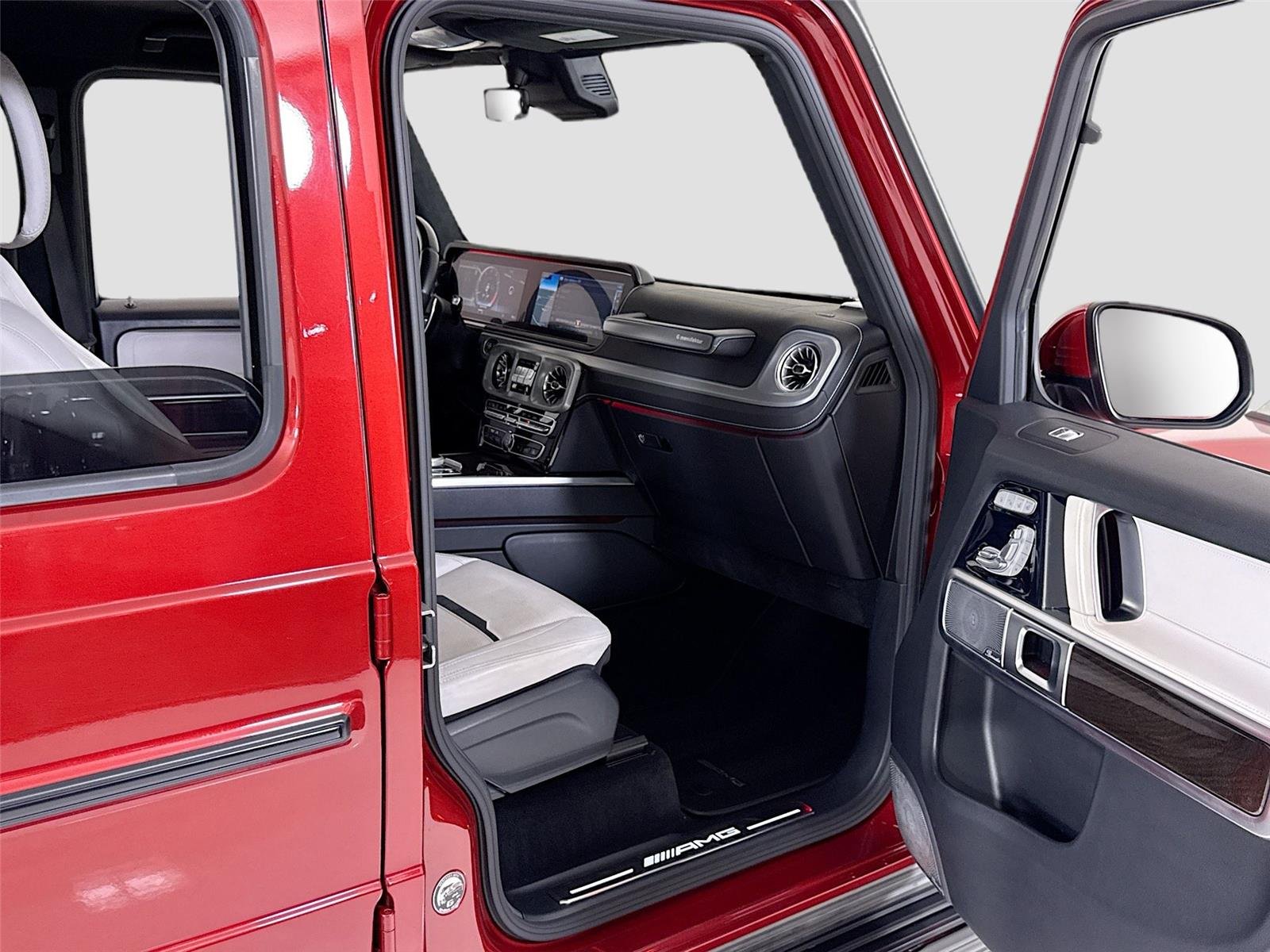 Used 2021 designo Cardinal Red Metallic Mercedes-Benz AMG® G 63 | Brabus Widebody image 34