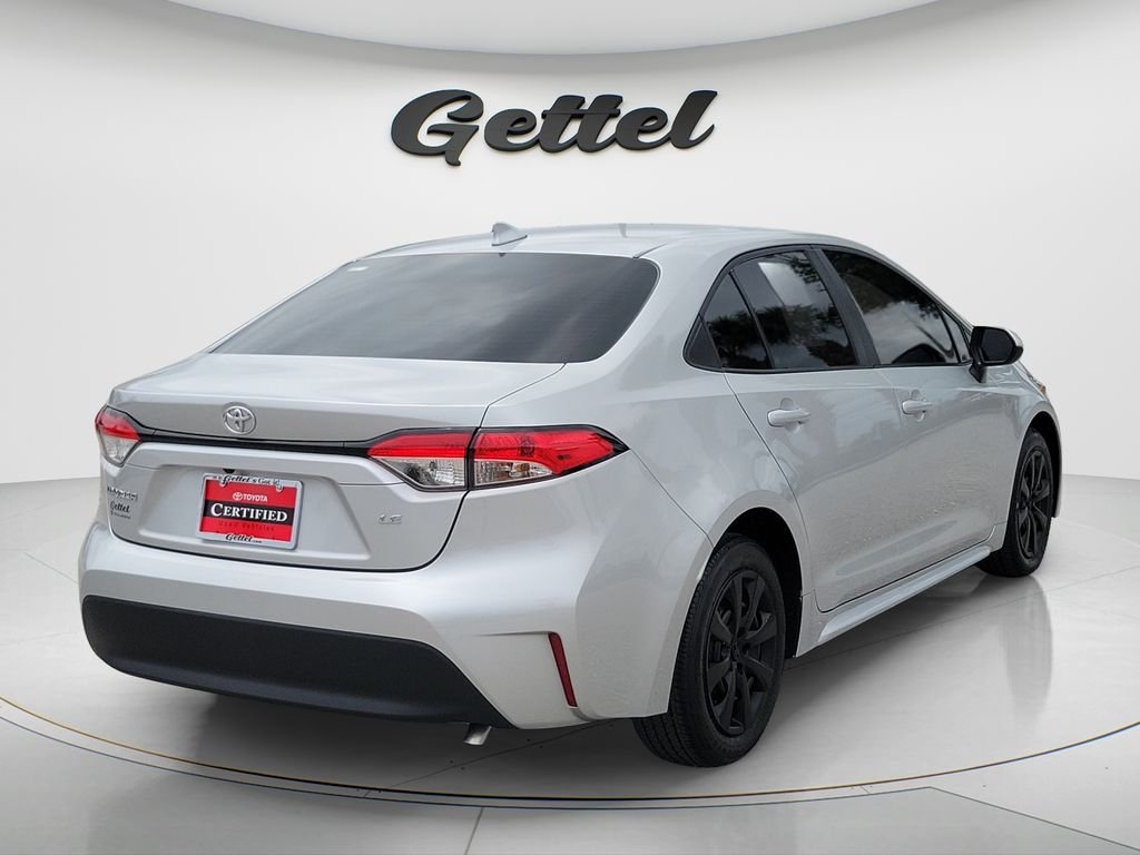Certified Used 2025 Silver Toyota LE image 5