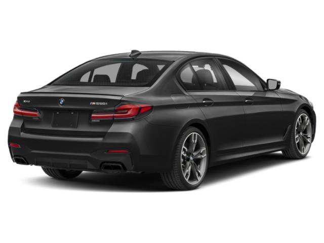 Used 2022 Black Sapphire Metallic BMW M550i xDrive image 2