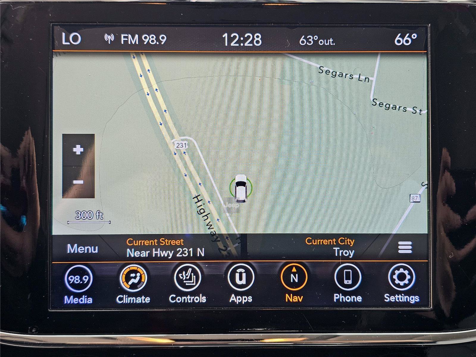 Used 2020 Bright White Clearcoat Jeep Summit image 30
