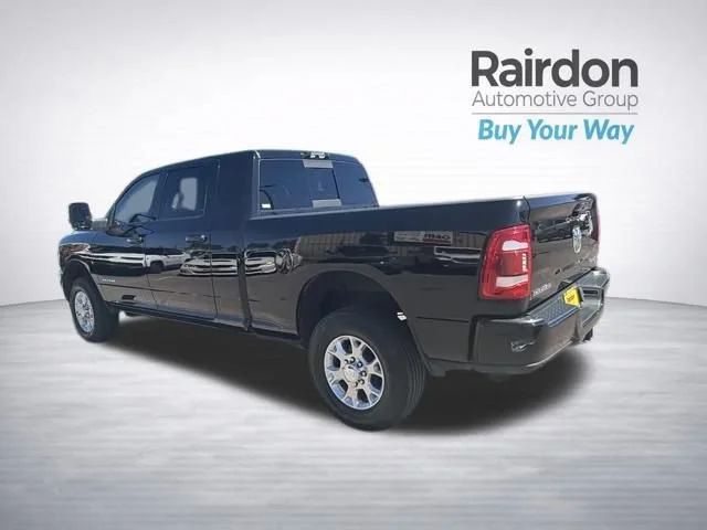 Used 2024 Diamond Black Crystal Pearlcoat Ram Laramie image 5