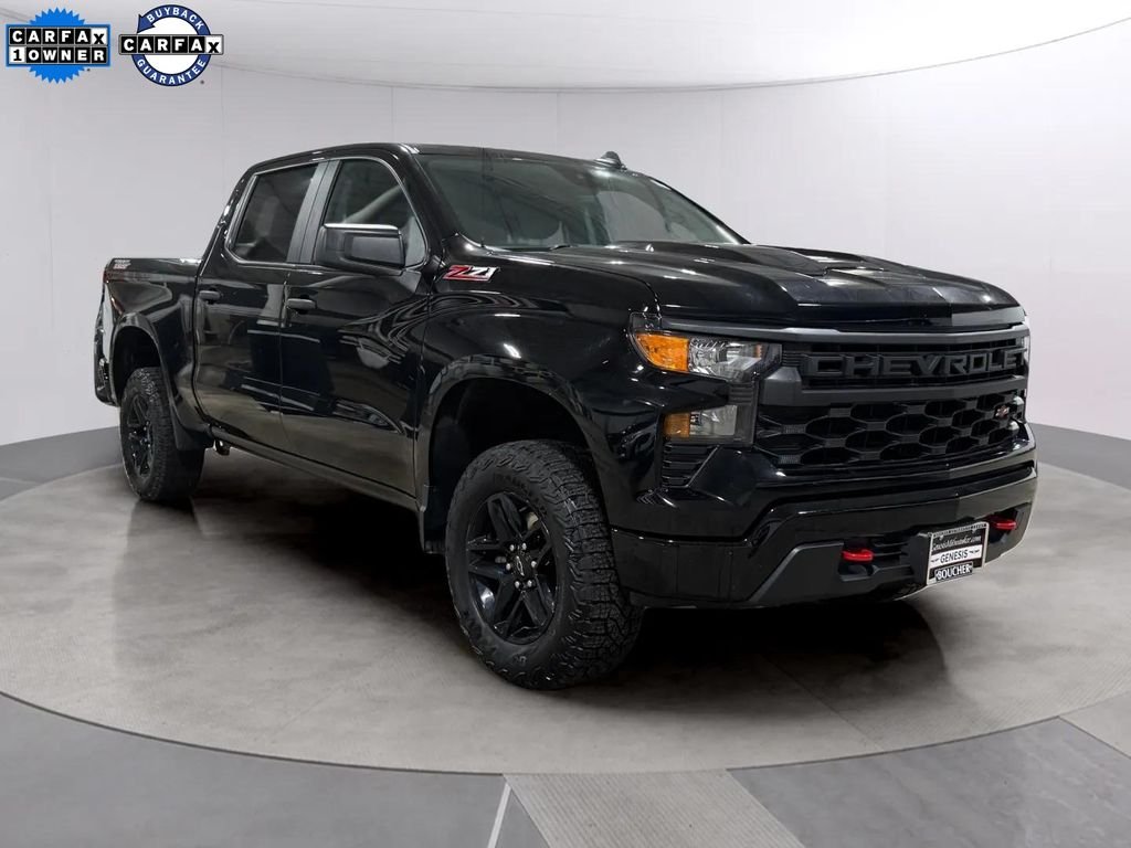 Used 2024 Black Chevrolet Custom Trail Boss image 1