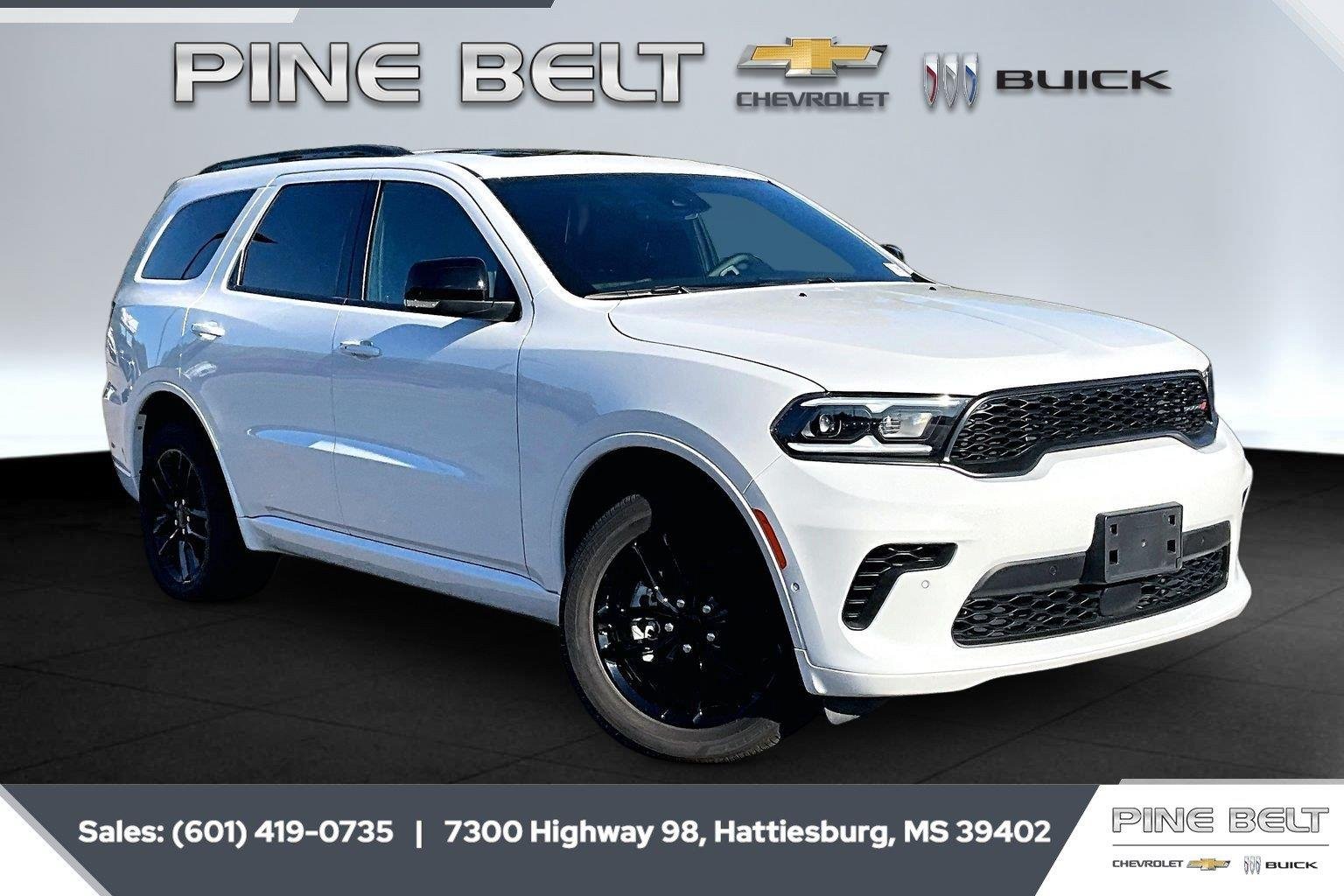 White Knuckle Clearcoat 2026 Dodge Durango SUV / Crossover All-Wheel Drive 8-Speed Automatic