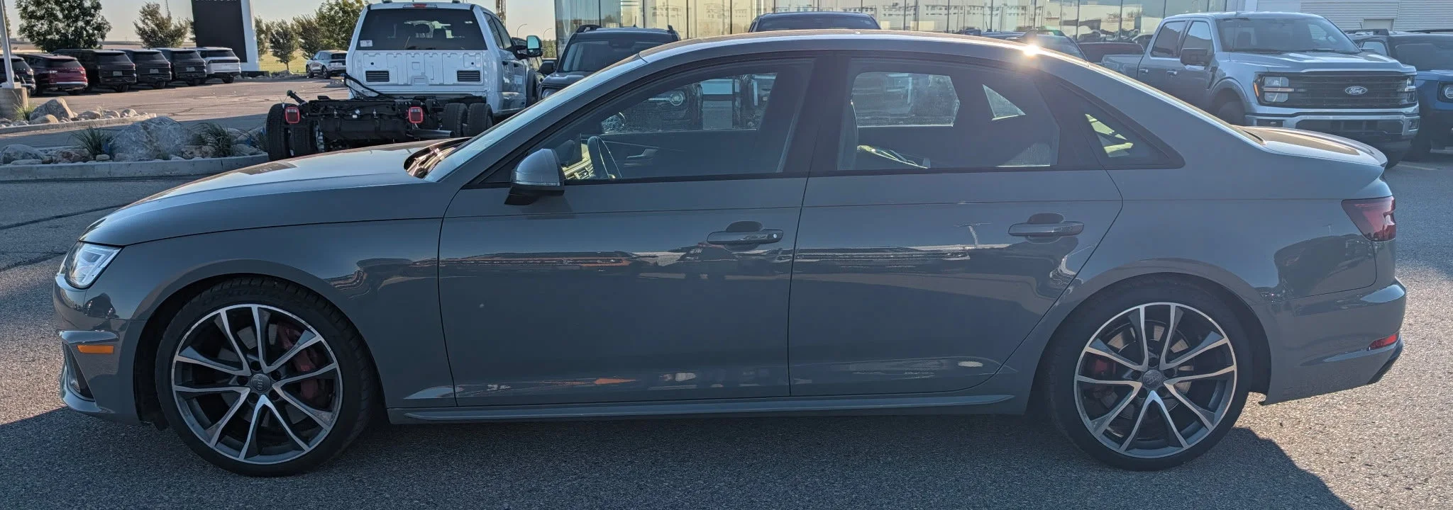 Used 2019 GREY Audi TECHNIK **New Arrival** image 2