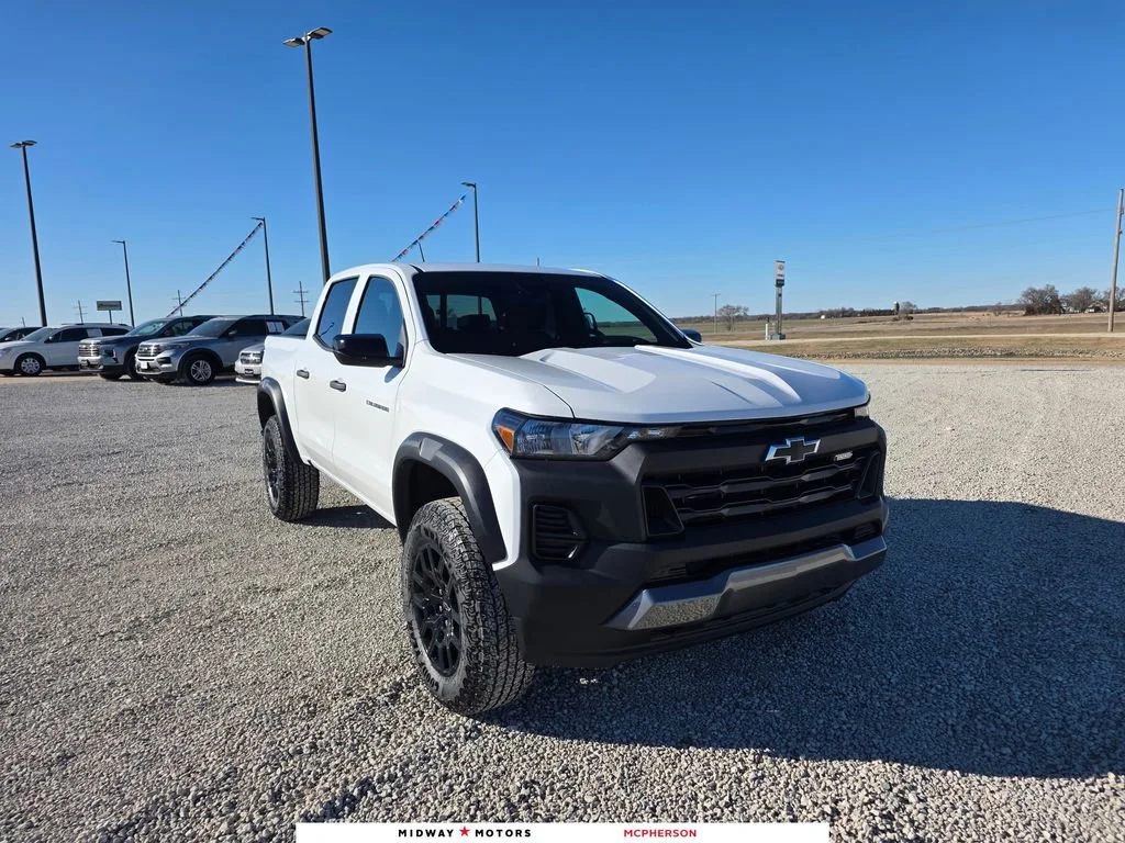 New 2026 Summit White Chevrolet Trail Boss image 1
