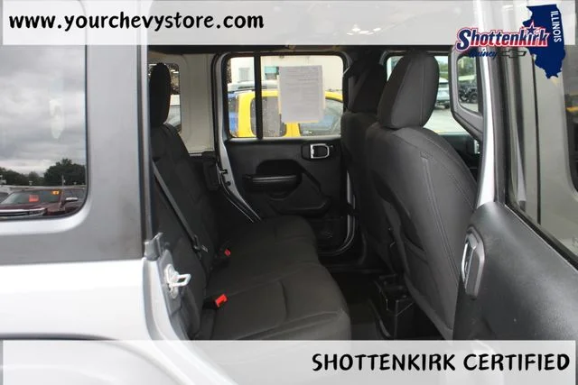 Used 2020 Silver Jeep Unlimited Sport S image 16