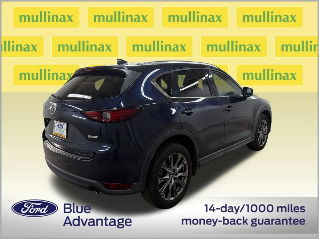 Certified Used 2019 Blue Mazda Signature AWD image 3