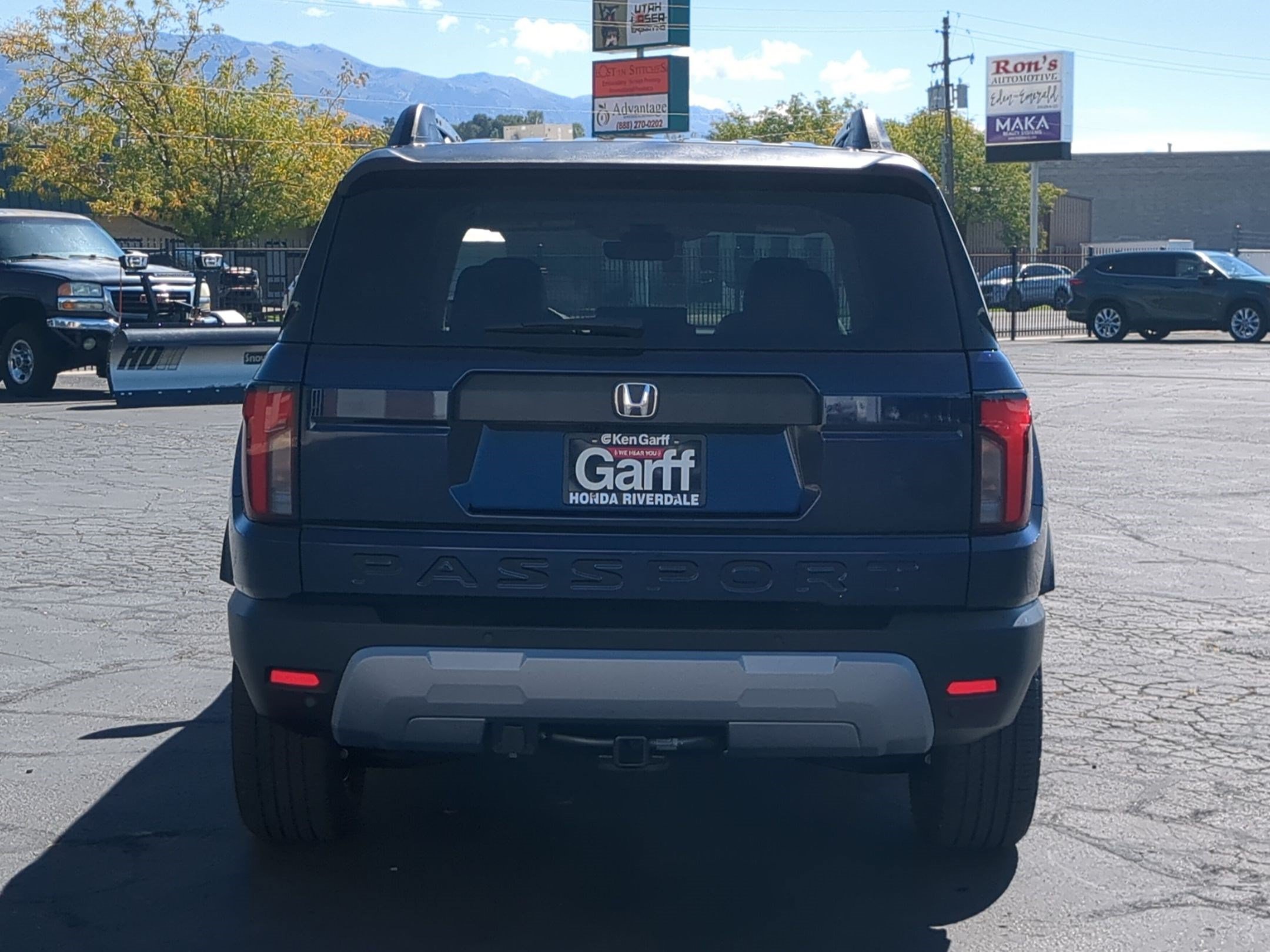 New 2026 Obsidian Blue Pearl Honda RTL Towing image 4