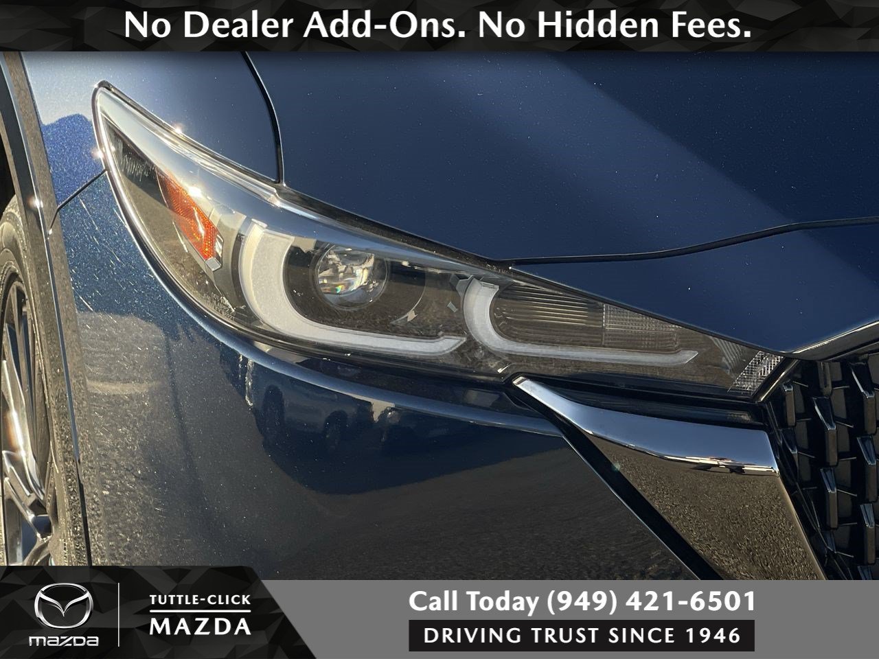 Used 2025 Deep Crystal Blue Mica Mazda 2.5 Turbo Premium Package image 16