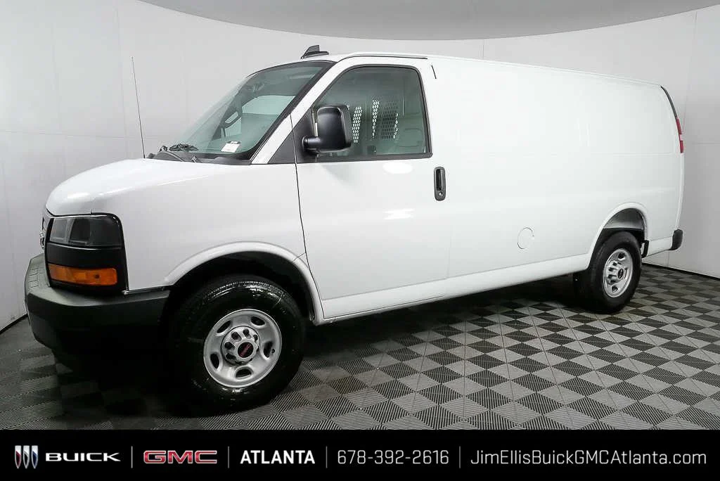 New 2025 Summit White GMC Work Van image 21
