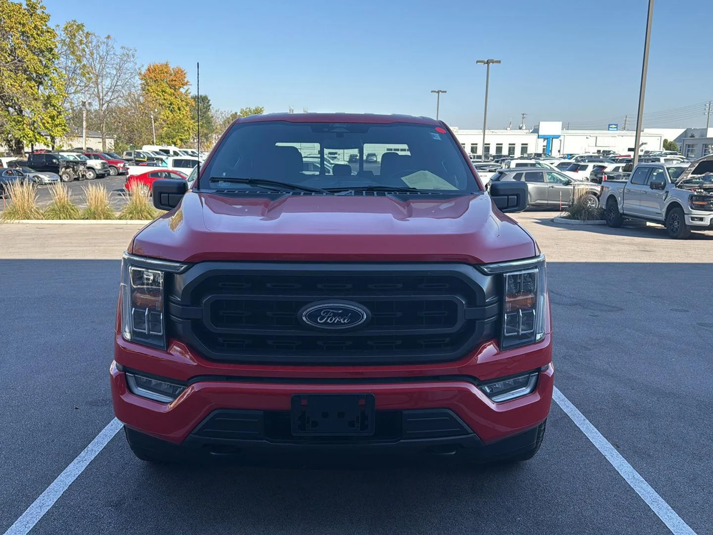 Used 2022 Race Red Ford XLT image 8